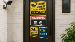 🛡【2025年最新】防犯ステッカーの効果と選び方完全ガイド – おすすめ商品9選