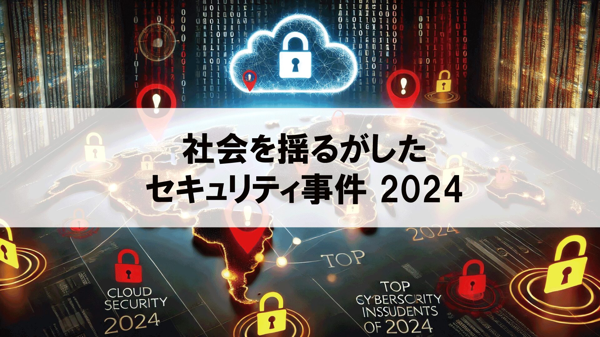 社会を揺るがしたセキュリティ事件2024