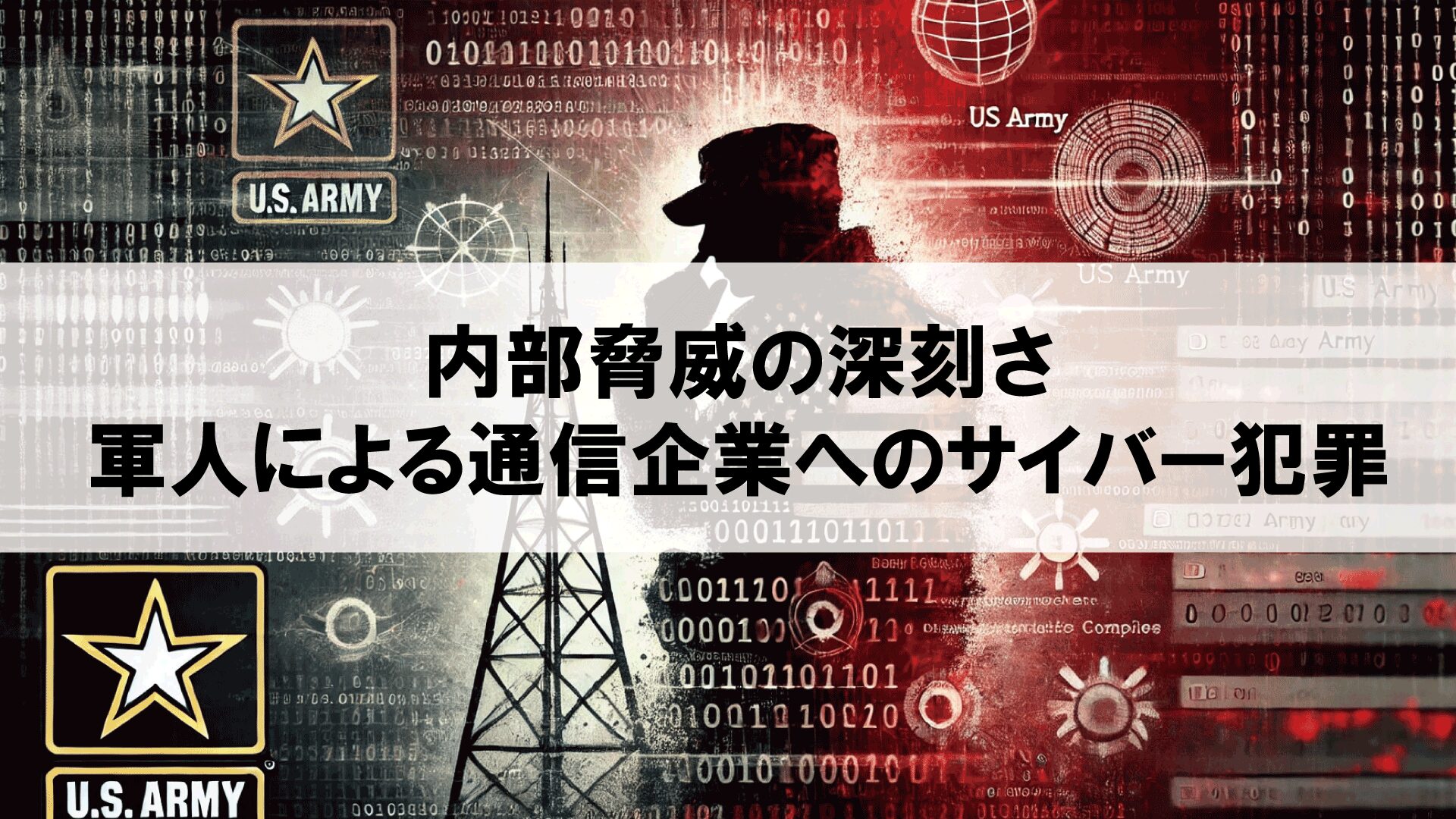 内部脅威の深刻さ：軍人による通信企業へのサイバー犯罪