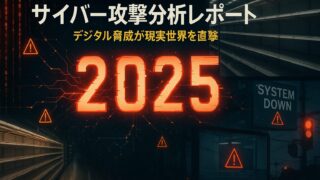 🚨 2025年上半期サイバー攻撃レポート：デジタル脅威が現実世界を震撼させた半年間