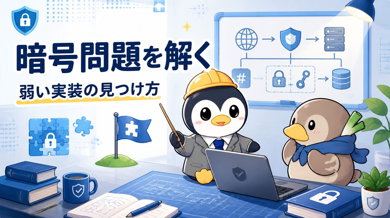 【ハッシュ・MAC編】衝突・Length Extension・HMAC誤用｜CTF思考フレームワーク #56 アイキャッチ画像