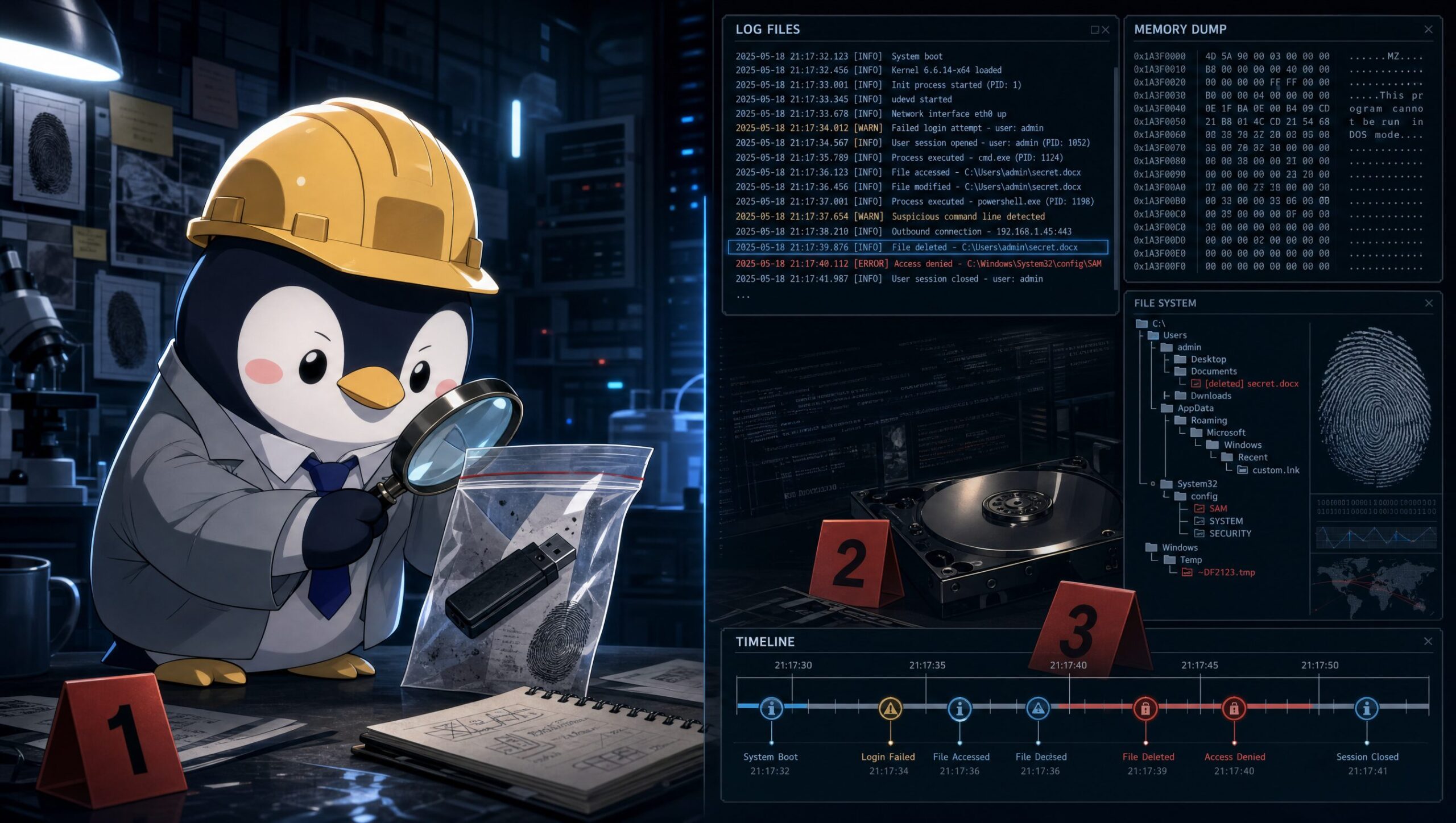 【ログ解析編】Sysmon・auditd・Event Logを横断して攻撃を見抜く｜CTF思考フレームワーク #45 アイキャッチ画像