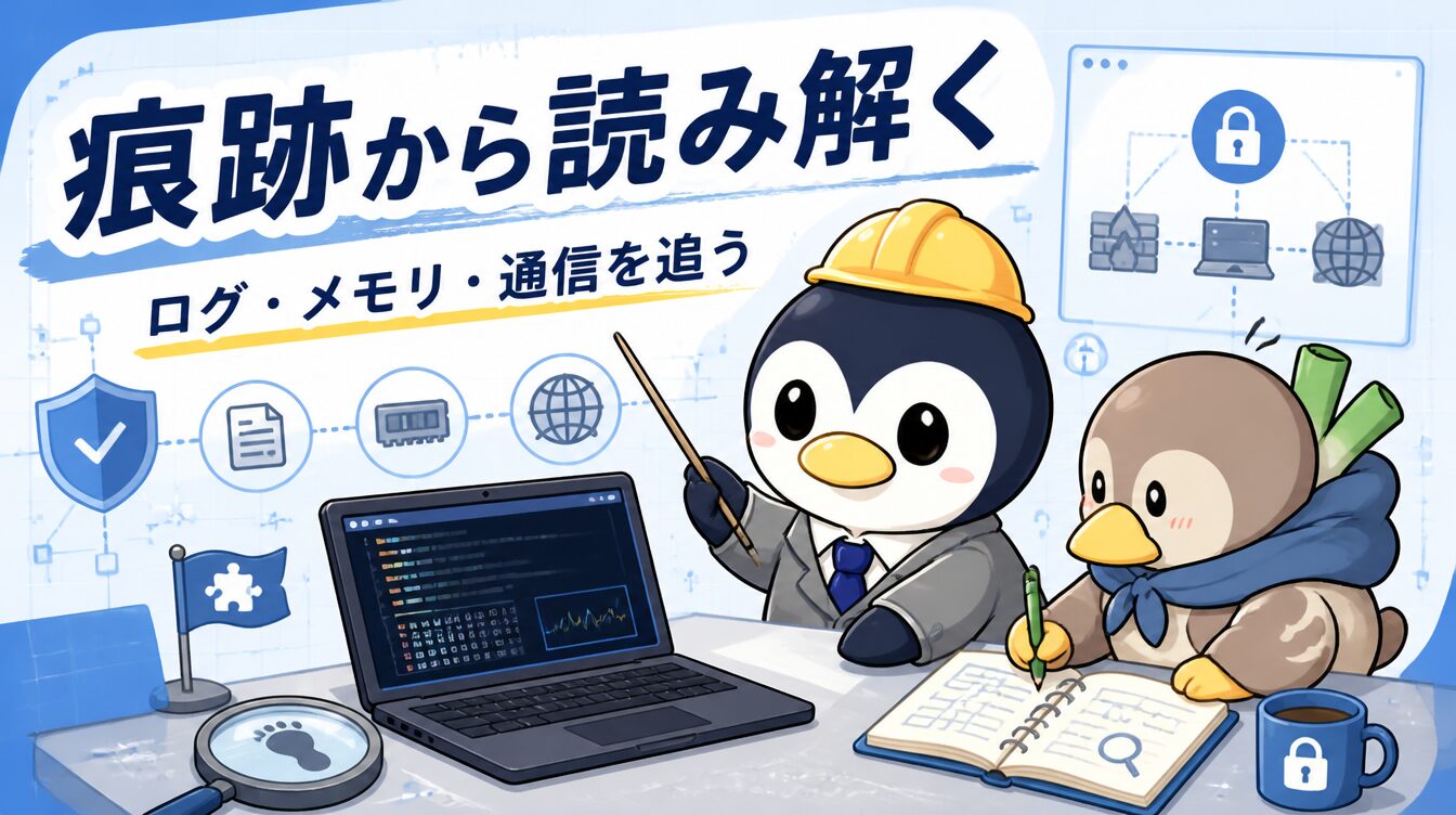 【メモリForensics編】Volatilityで「今この瞬間」を切り取る｜CTF思考フレームワーク #43 アイキャッチ画像