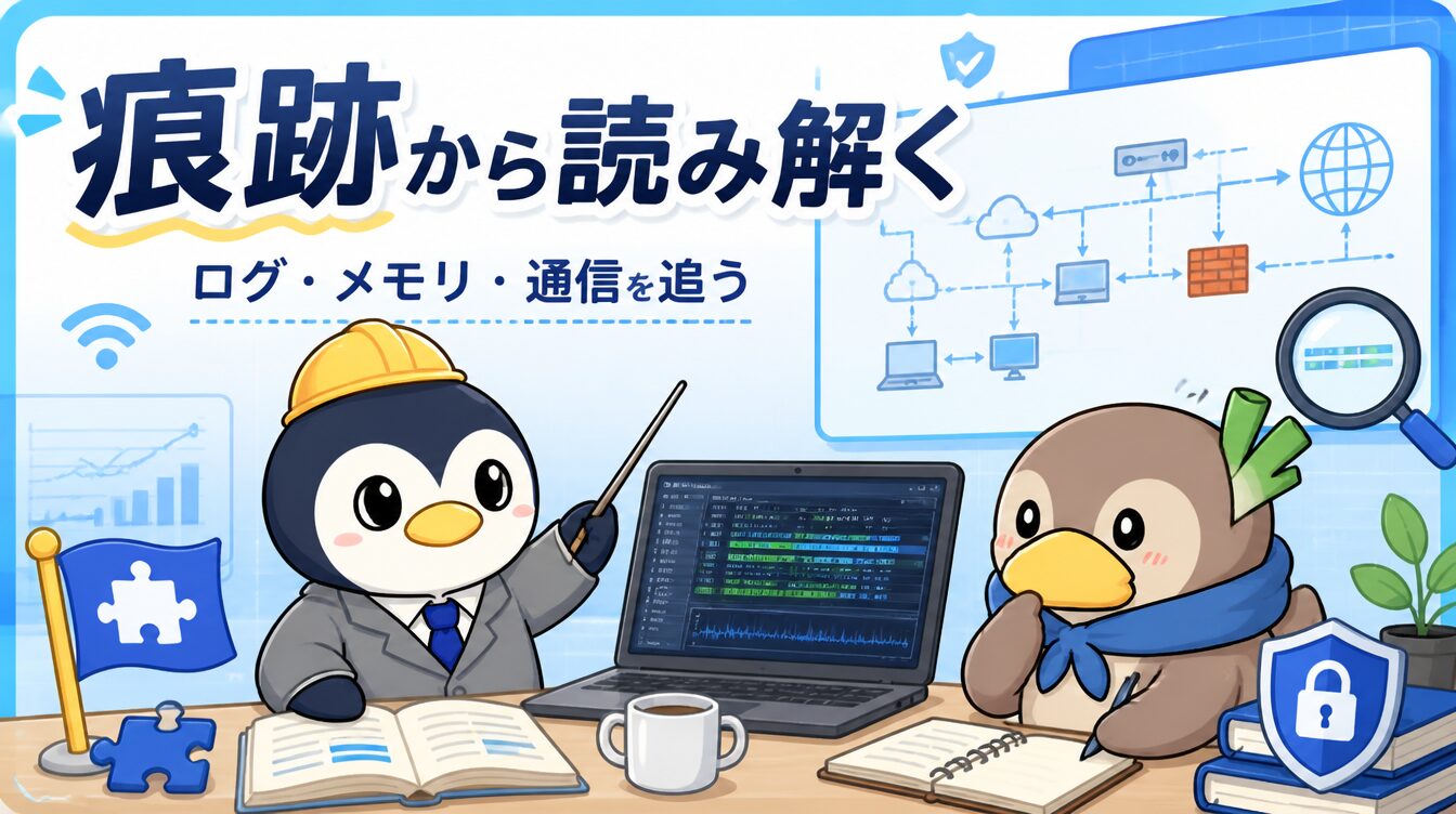【ネットワークForensics編】pcapとWiresharkで通信の真相を読む｜CTF思考フレームワーク #44 アイキャッチ画像