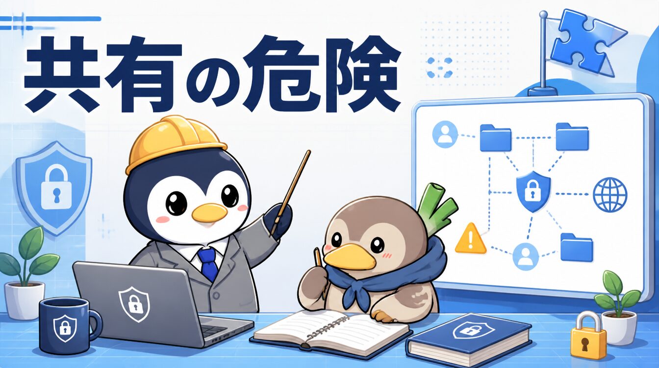 【SMB・ファイル共有編】共有フォルダから情報が漏れる条件と守り方｜CTF思考フレームワーク #25 アイキャッチ画像