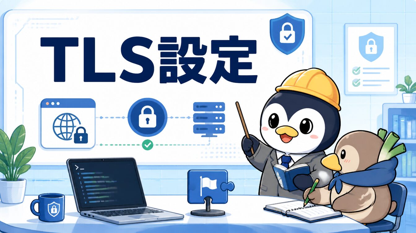 【TLS設定不備編】暗号化されていても安心できない理由と守り方｜CTF思考フレームワーク #27 アイキャッチ画像