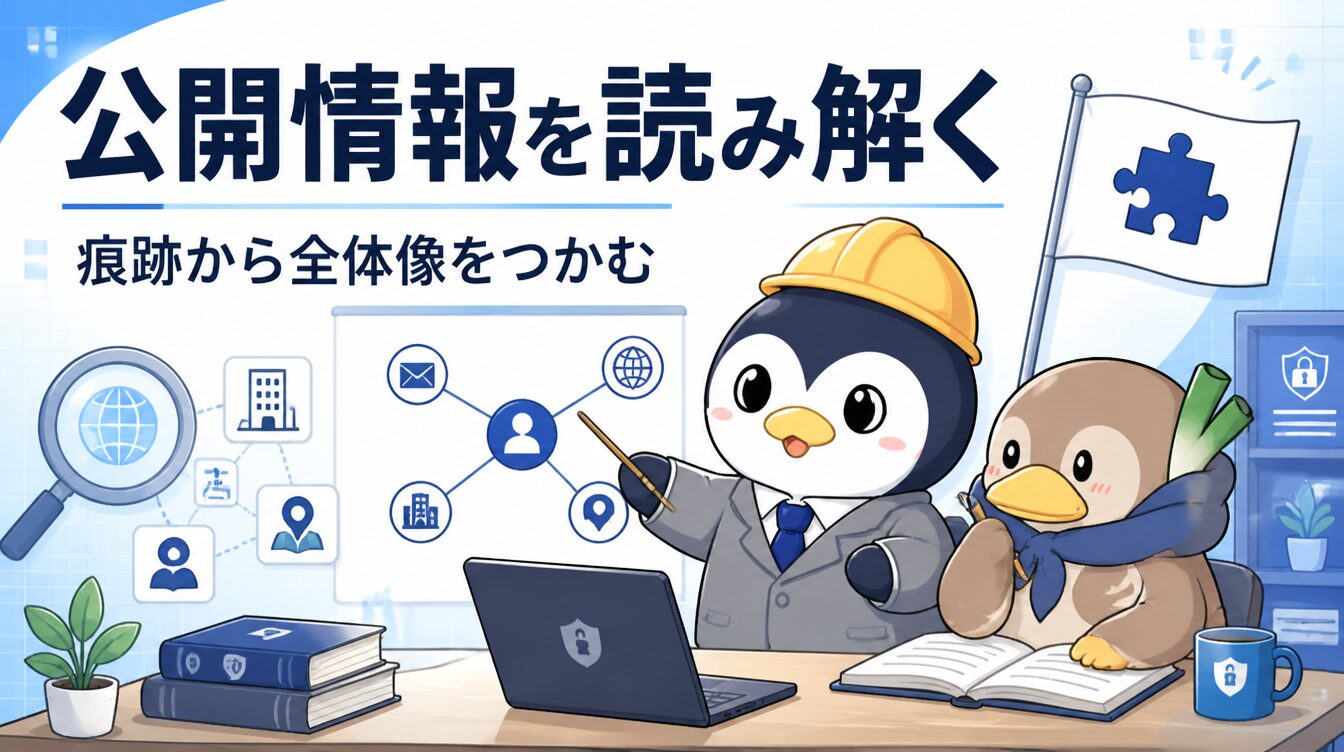 【OSINT総まとめ編】倫理・記録・ピボットを極めて全86本を完走する｜CTF思考フレームワーク #71 アイキャッチ画像