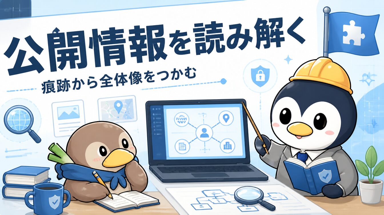 【OSINT入門編】公開情報だけで世界を読み解く思考｜CTF思考フレームワーク #67 アイキャッチ画像