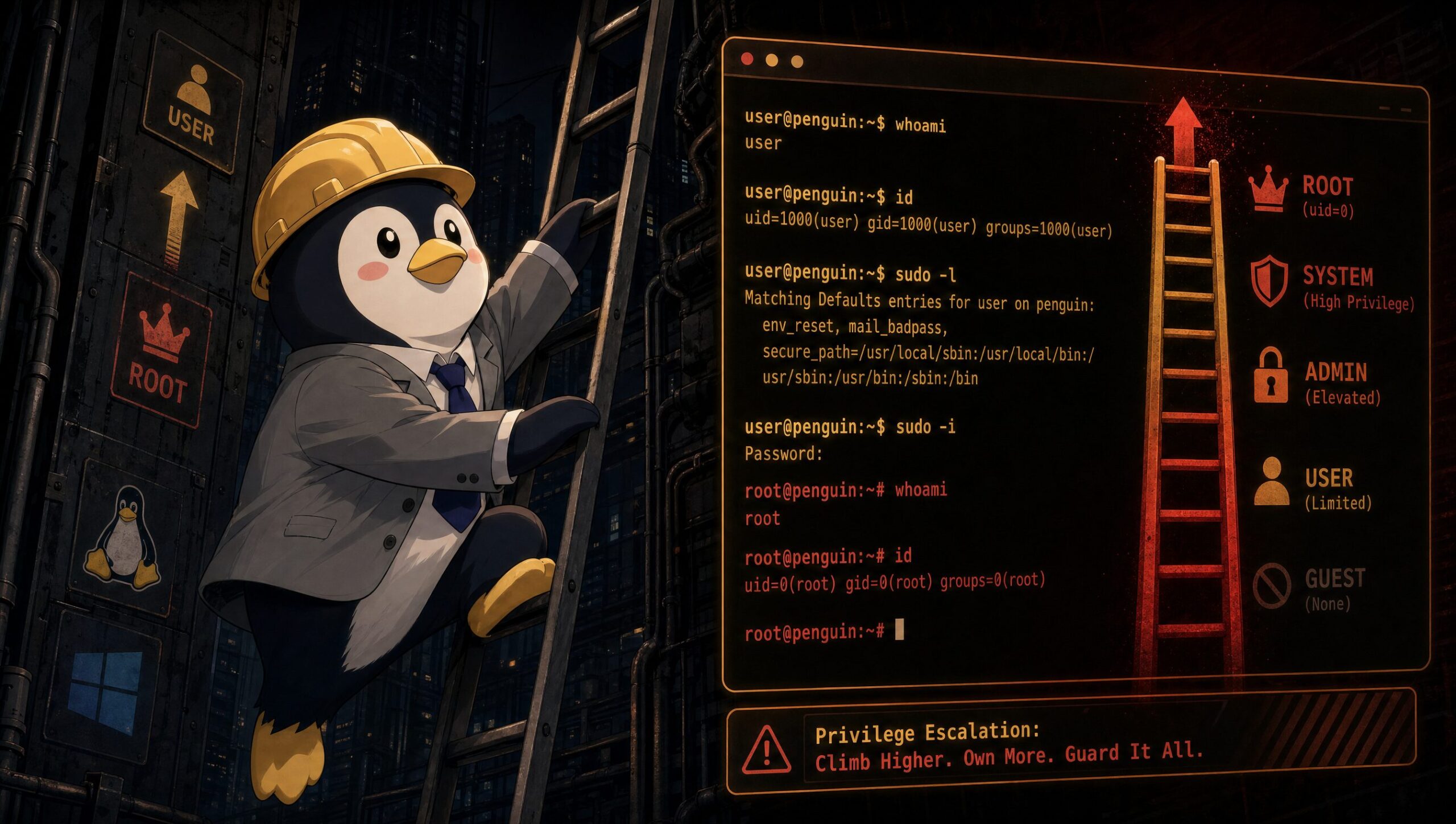 【永続化編】cron・systemd・scheduled task・WMIで居座る手口と検知｜CTF思考フレームワーク #39 アイキャッチ画像