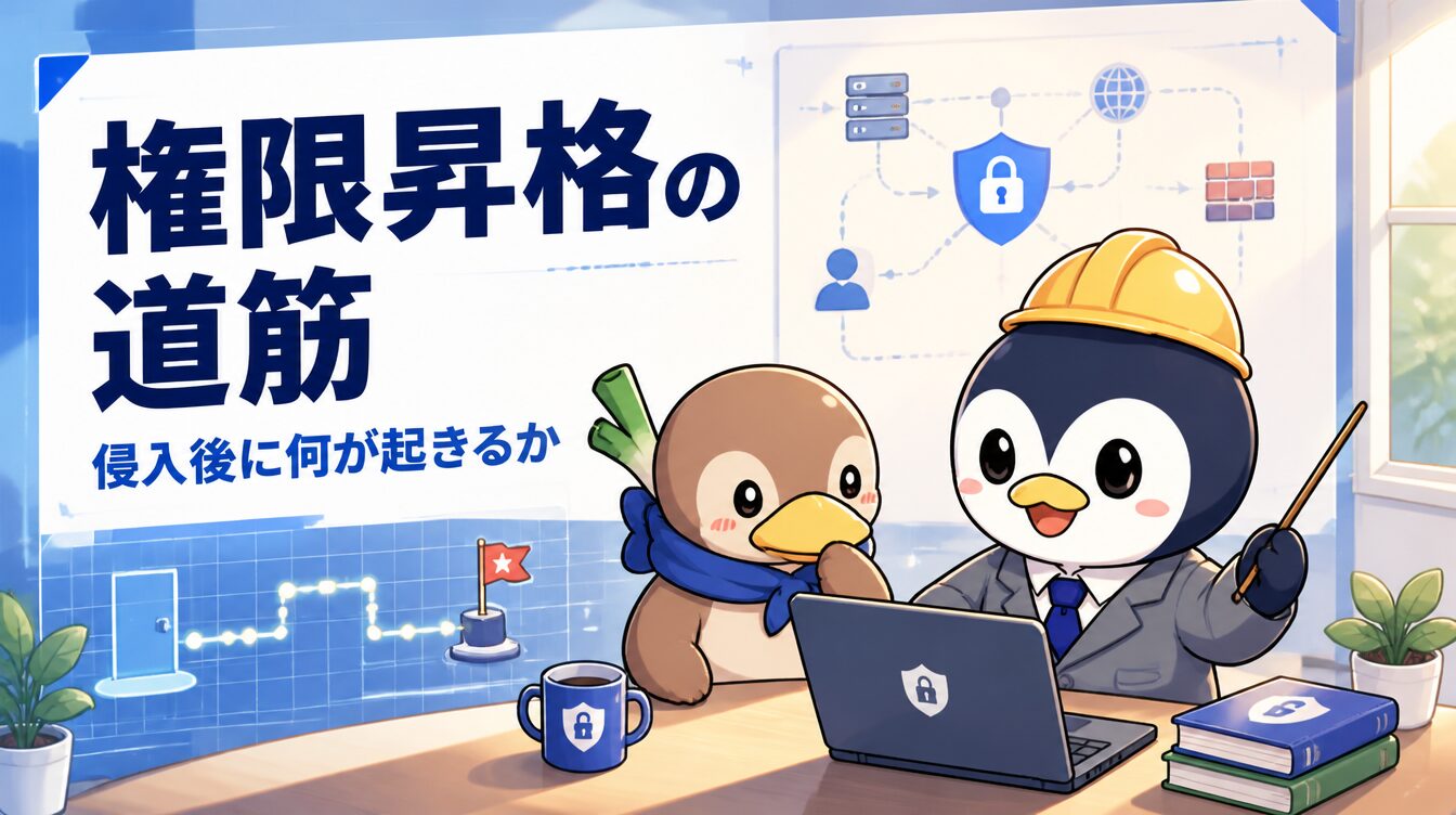 【SUID・sudoers深掘り編】GTFOBinsの裏側を読み解く｜CTF思考フレームワーク P02 アイキャッチ画像