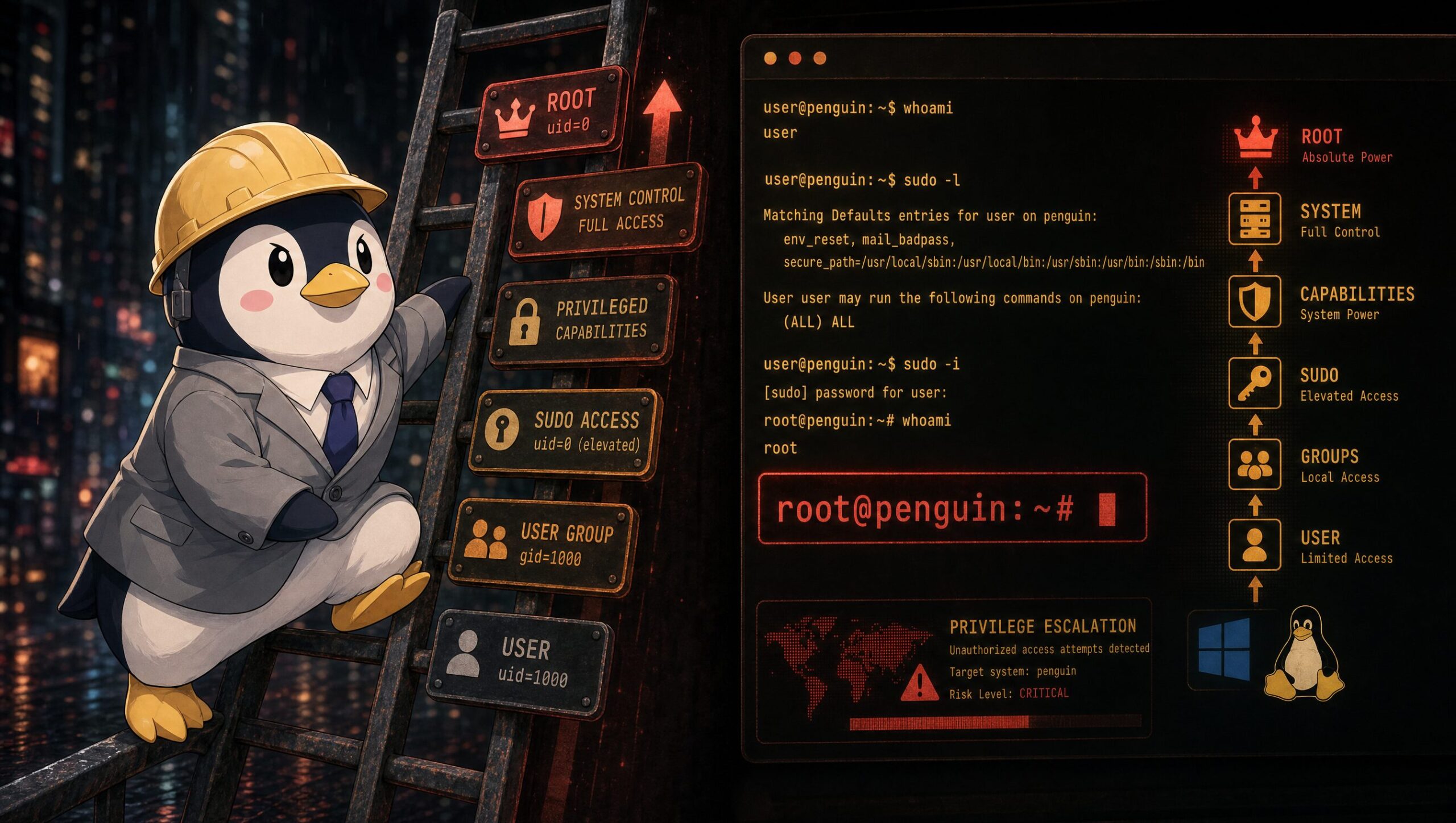 【Windowsローカル権限昇格編】サービス・レジストリ・MSIを巡る攻防｜CTF思考フレームワーク P03 アイキャッチ画像