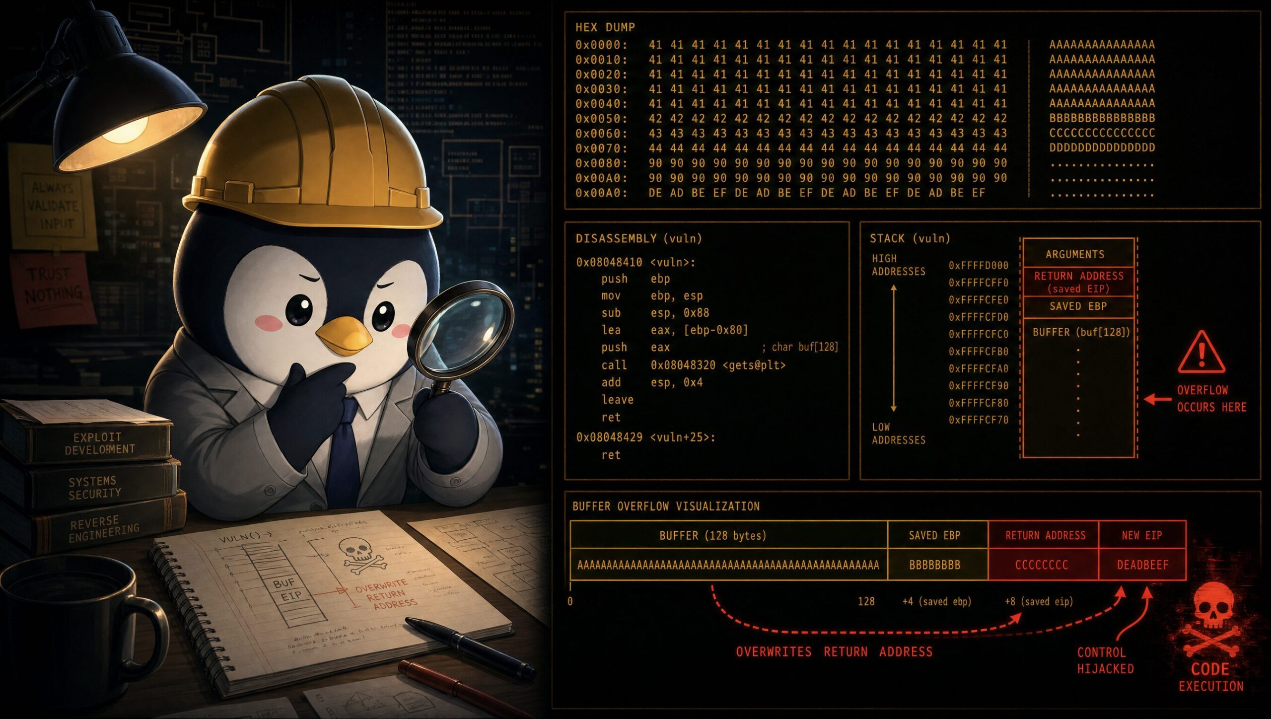 【Heap入門編】tcache・fastbinから読み解くglibcヒープ｜CTF思考フレームワーク #62 アイキャッチ画像