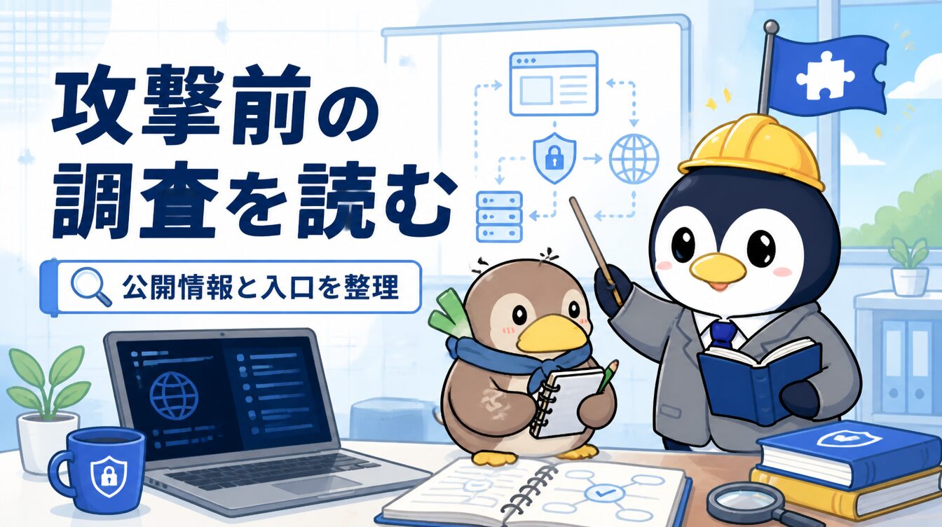 【Webサーバ指紋編】技術スタックを当てて攻撃面を絞り込む｜CTF思考フレームワーク R03 アイキャッチ画像