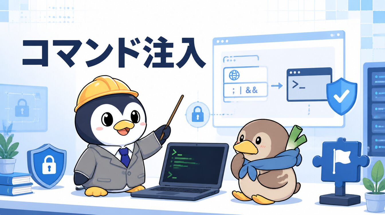 【OSコマンドインジェクション編】入力をシェルへ渡さない設計と守り方｜CTF思考フレームワーク #30 アイキャッチ画像
