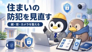 🏠家の防犯対策完全ガイド｜泥棒の侵入を防ぐ鍵の閉め忘れ防止法【2026年版】