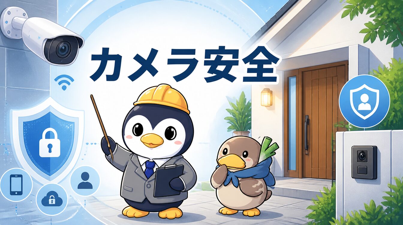 家庭用防犯カメラの選び方｜屋外・室内・スマホ連携・プライバシー対策まで解説