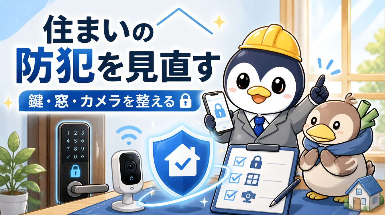 スマートロックは防犯になる？賃貸で後付けできるおすすめ機種と注意点【2026年版】 アイキャッチ画像