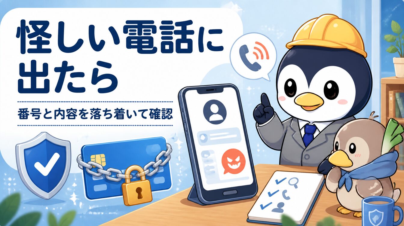 ビッシング詐欺とは？AI音声クローニングで家族・会社を狙う電話詐欺の対策 アイキャッチ画像