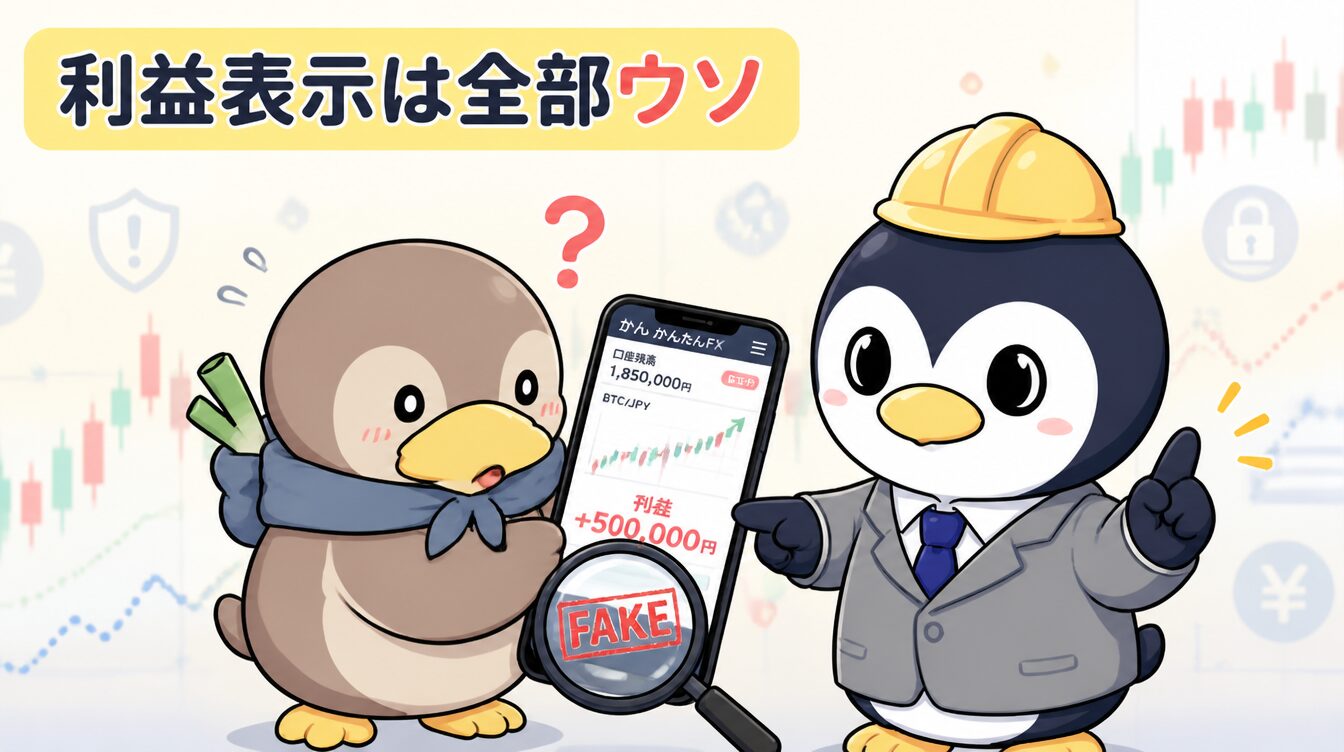 偽暗号資産取引所アプリ詐欺の見抜き方