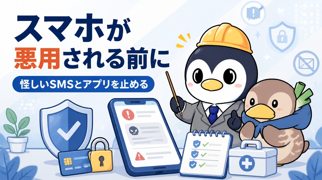 SMSのリンクでスマホが感染？詐欺SMSをばらまくAndroidマルウェアに注意 アイキャッチ画像